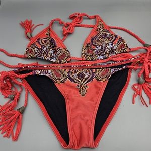 Rip Curl Bikini with Tassel Ties